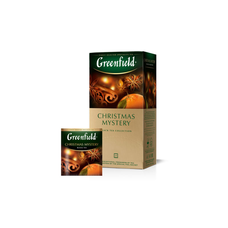Herbata czarna Greenfield Christmas Mystery 25 x 1,5g