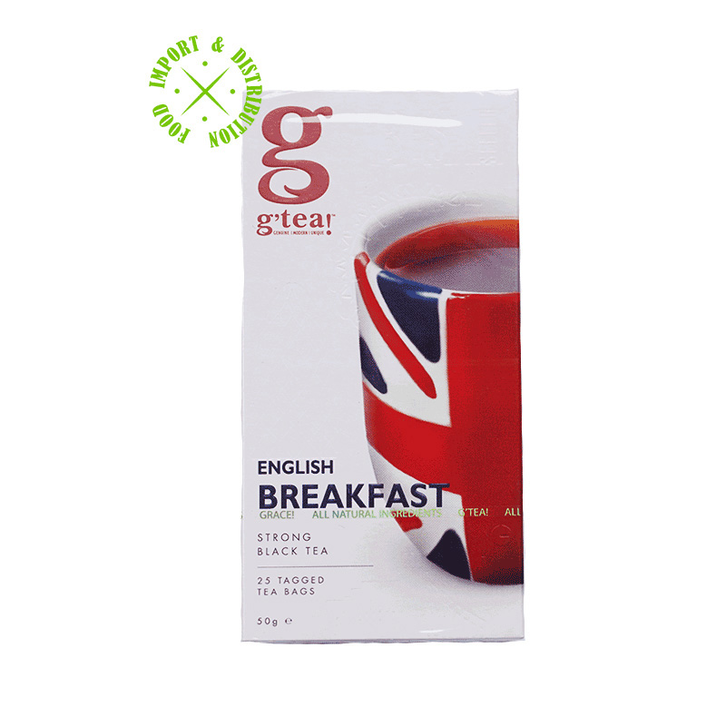 Herbata czarna g’tea! ENGLISH BREAKFAST 25x2g