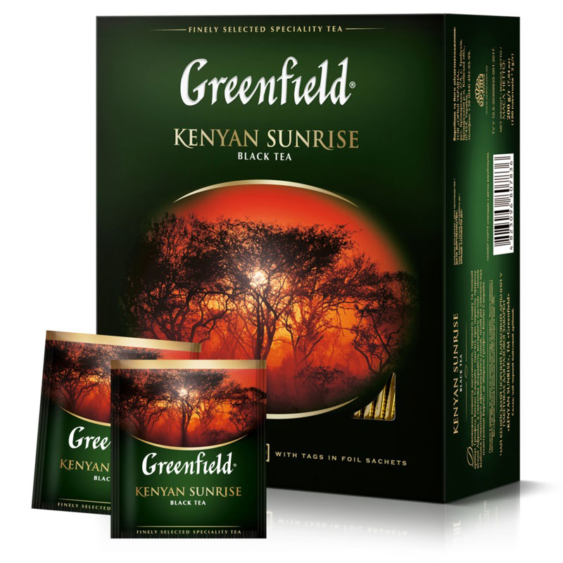 Herbata czarna Greenfield Kenyan Sunrise 100 x 2g