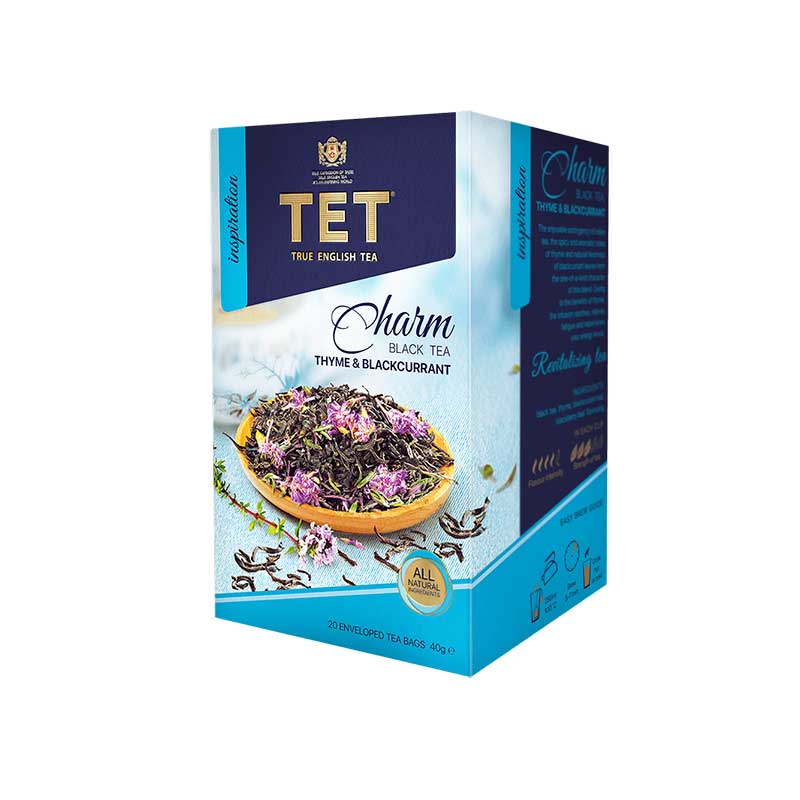 Herbata czarna z tymiankiem TET Charm 20x2g