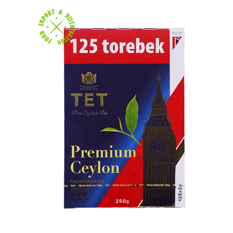 Herbata czarna TET Premium Ceylon 125 torebek 2 g