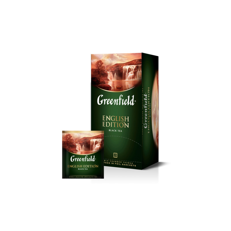 Herbata czarna Greenfield English Edition 25 x 2g