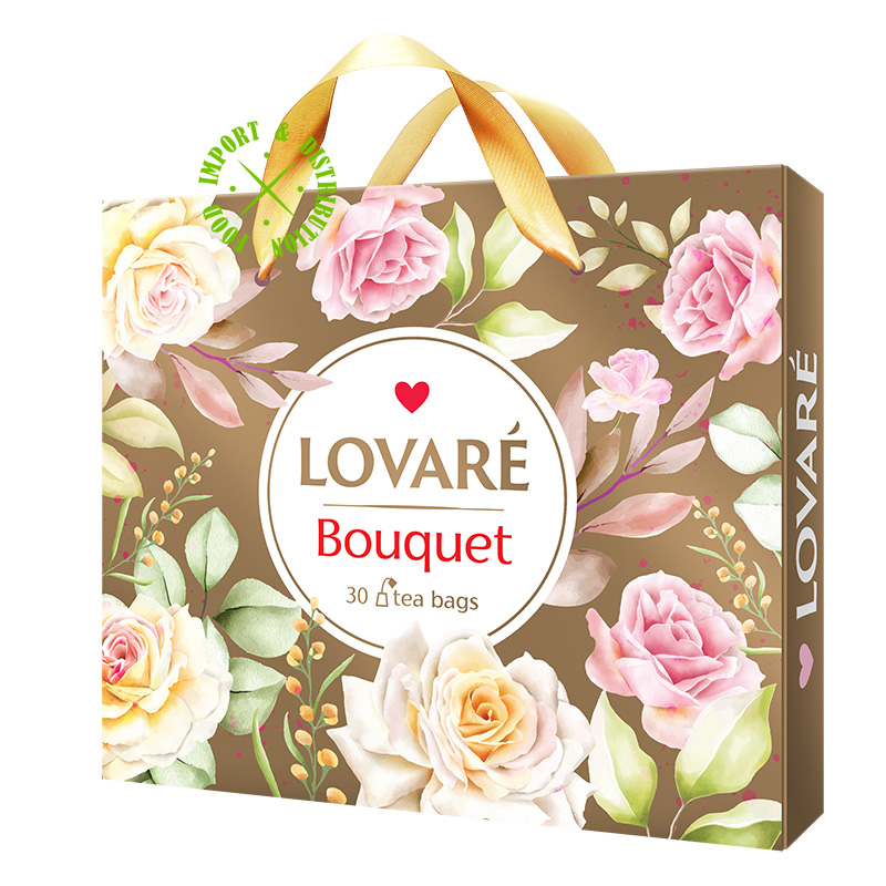 Herbata Lovare Kolekcja 6 smaków 30 torebek Bouguet 6x5szt.