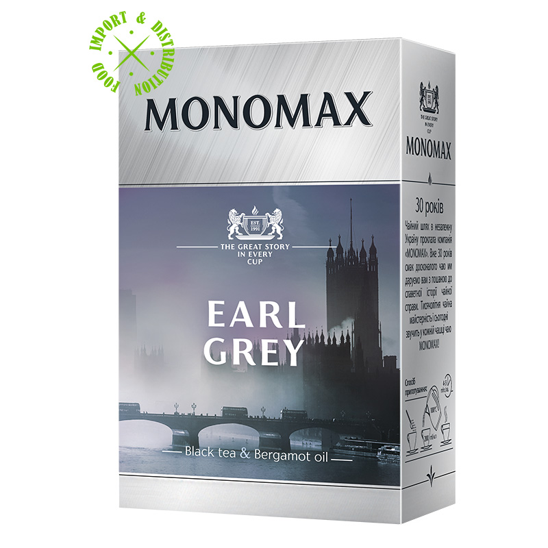 Czarna herbata Monomax Earl Grey 90g liść